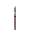 Diamond Cuticle Bit FLAME RED 2.1mm (long)
