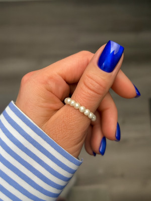 BOHEMIAN Glass gel polish MIDNIGHT BLUE