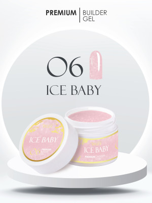 PREMIUM builder gel ICE BABY 06 45ml(tpo free)