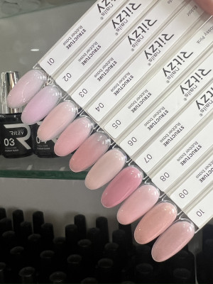 Set of 10 STRUCTURE rubber bases 