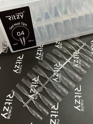 Soft Gel Nail Tips STILETTO 04 (240pcs)