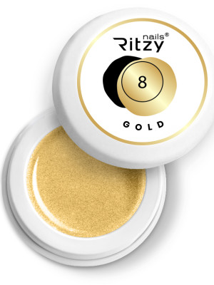 Ritzy Nails Gel Paint GOLD 08