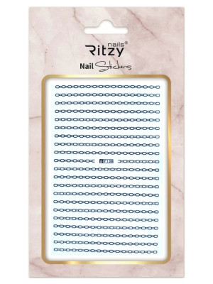 Nail Art Sticker 138 black