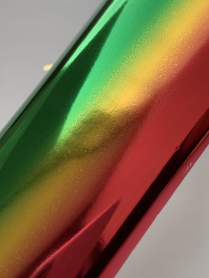 Rainbow  Green Transfer foil