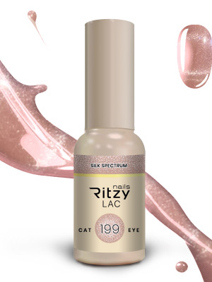 Ritzy lac CRYSTAL Cat Eye SILK SPECTRUM 199 (tpo free)