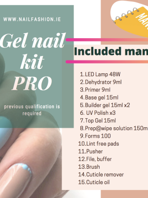 Gel nail kit PRO (TPO FREE) 