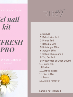 Gel/Acrygel Nail Kit REFRESH PRO 