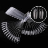 Display Tips OVAL Clear with a ring 50 pcs