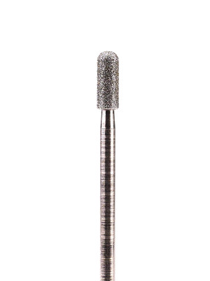 Diamond Cuticle Bit CYLINDER BLUE (smooth top) 3.3mm 