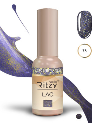 Ritzy Lac SAPPHIRE DUST 78 (tpo free)