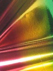 Rainbow  Green Transfer foil