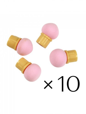 Replacement Sponges  for Sponge Brush (Pointed Shape) 10 pcs 