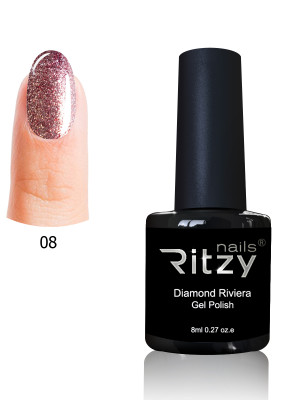DIAMOND RIVIERA Gel Polish Ruby 08(tpo free)