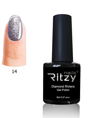 DIAMOND RIVIERA Gel Polish Diamond Grey 14(tpo free)