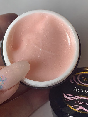  Acrygel with shimmer SUGAR ROSE 15ml (TPO/HEMA FREE)
