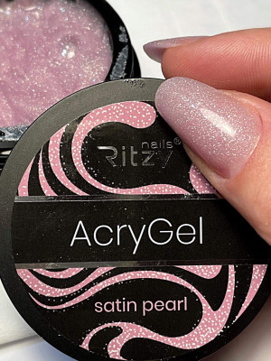 Acrygel with shimmer SATIN PEARL 15ml (TPO/HEMA FREE)