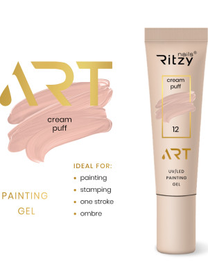 ART gel 12 CREAM PUFF 
