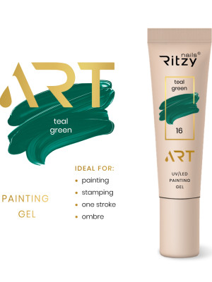 ART gel 16 TEAL GREEN