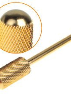 Smooth Top Medium Bit GOLD for removing gel/acrygel/acrylic