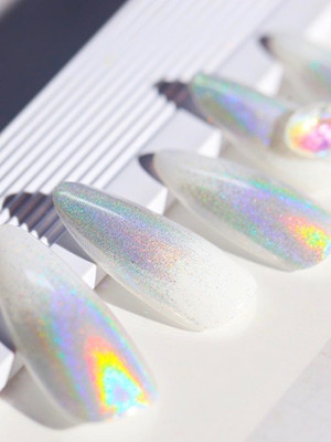 HOLO SILVER pigment (for any colour) 