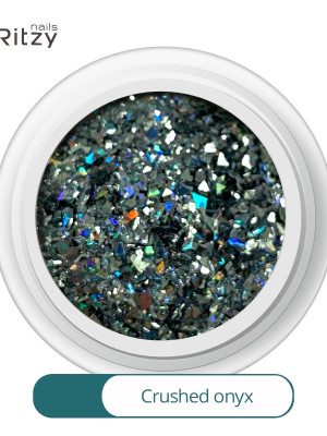 CRUSHED ONYX luxury glitter mix