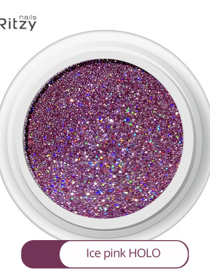 ICE PINK HOLO superfine glitter 