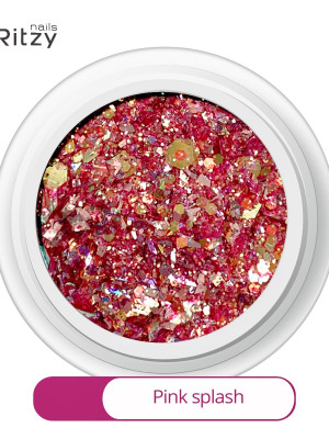 PINK SPLASH luxury glitter mix