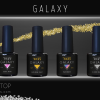 GALAXY Set of 4 Top Coat Gels with shimmer