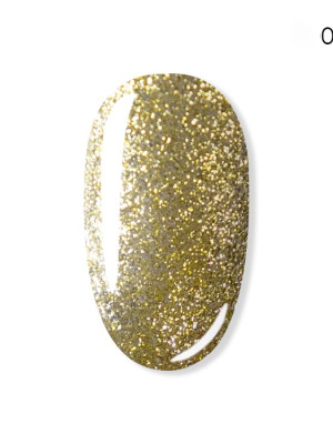 DIAMOND RIVIERA Gel Polish Light Gold 03(tpo free)