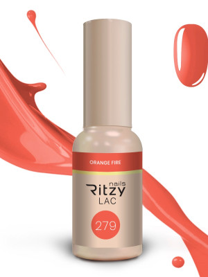 Ritzy Lac ORANGE FIRE 279  TPO FREE