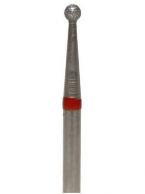 SPHERE Cuticle drill Bit ball  2.1mm Red