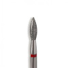 Diamond Cuticle  Bit FLAME RED 2.5mm 