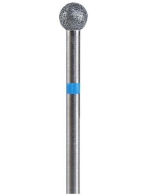  Cuticle drill Bit ball SPHERE BLUE 4mm