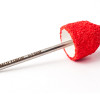 Reusable composite pedicure cap RED Coarse h130R