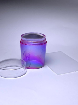 Nail Art Stamper with a scraper LARGE (purple)